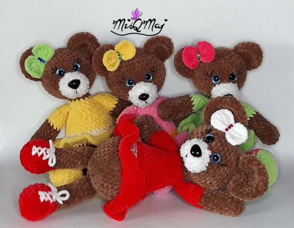Wzór Szydełkowy Amigurumi - Misia Małgosia "MiśQMaj"