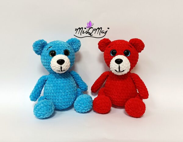 Wzór Szydełkowy Amigurumi - Miś Tobiś "MiśQMaj"