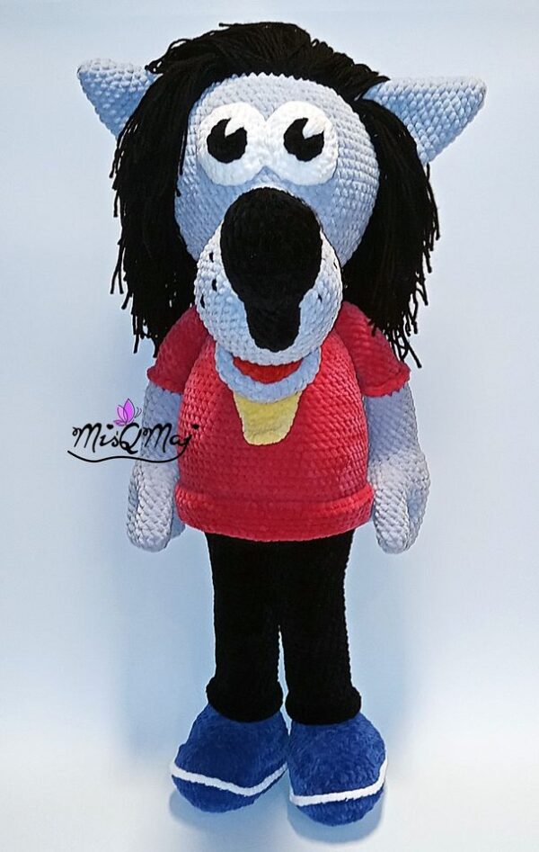 Wzór Szydełkowy Amigurumi - Wilk "MiśQMaj"