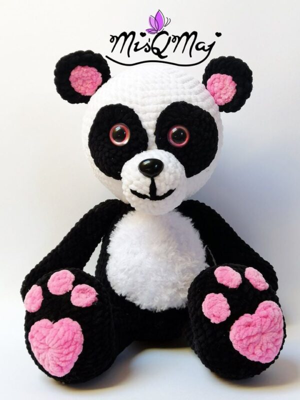 Wzór Szydełkowy Amigurumi - Panda Magda "MiśQMaj"
