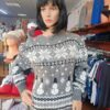 Sweter świąteczny bałwanki Nr.1 - obrazek 2