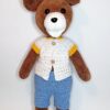 Wzór Szydełkowy Amigurumi - Miś Krzyś w ubranku "MiśQMaj" - obrazek 3