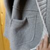 Włoska Narzutka Kardigan z plisą - obrazek 5