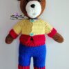 Wzór Szydełkowy Amigurumi - Miś Krzyś w ubranku "MiśQMaj" - obrazek 4