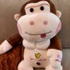 Maskotka Paluszak DUŻA Małpka Orangutan z Kocykiem - obrazek 2