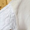 Kurtka Jeans Czarna 2w1 z białym futerkiem r. S/M - obrazek 6