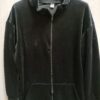 Bluza welurowa czarna