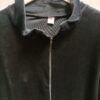 Bluza welurowa czarna - obrazek 2