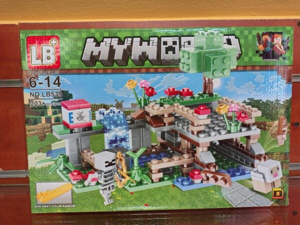 Klocki Zestaw Klocków My World Minecraft Nr.1 - Drzewko