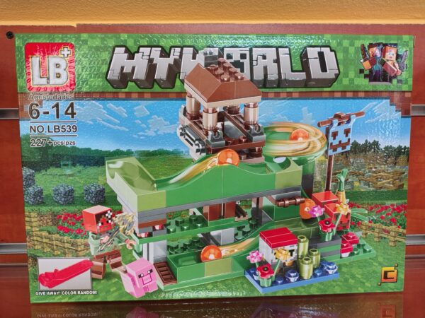 Klocki Zestaw Klocków My World Minecraft Nr.3 - ZJEŻDŻALNIA