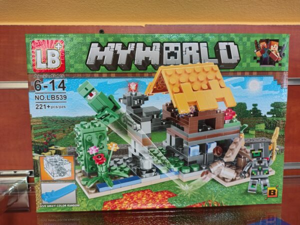 Klocki Zestaw Klocków My World Minecraft Nr. 4 - Domek