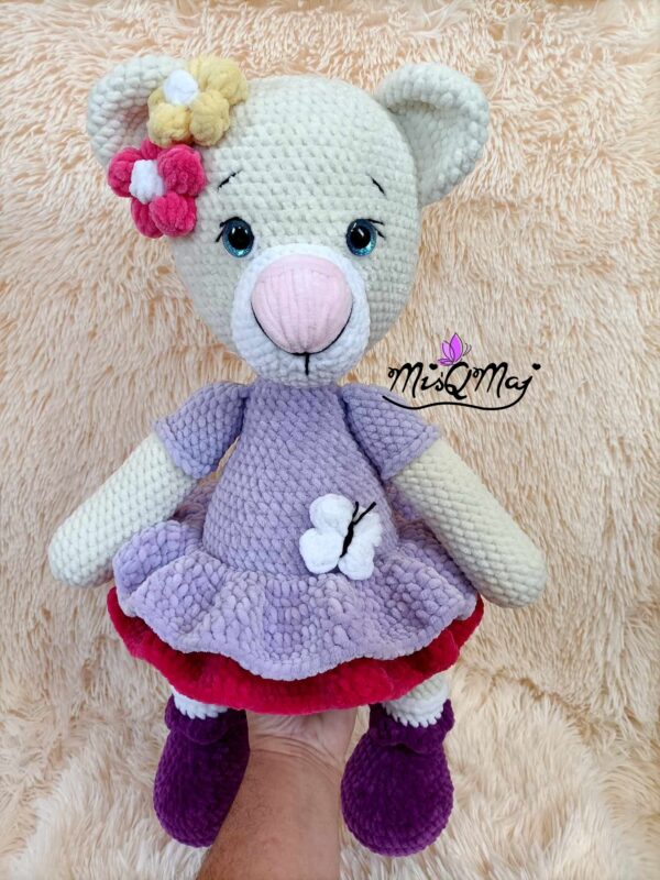 Książka A4 Amigurumi wzory szydełkowe MiśQMaj Wanda Czarnota Nr.5/2025 - obrazek 4