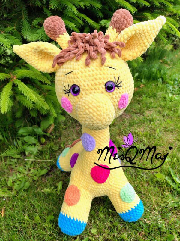 Wzór Szydełkowy Amigurumi – Żyrafa Basia „MiśQMaj” - obrazek 2