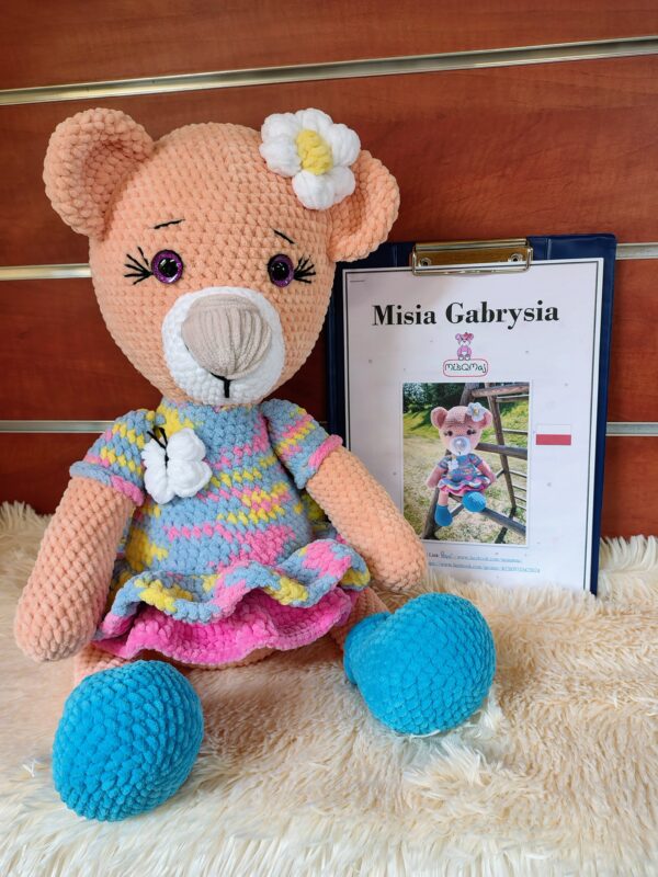 Wzór Szydełkowy Amigurumi - Misia Gabrysia „MiśQMaj”
