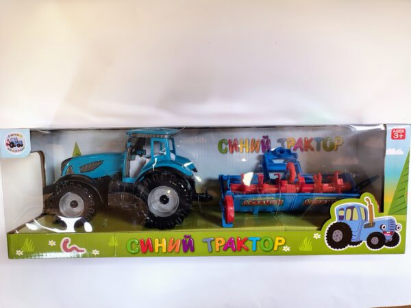 Traktor Ciągnik Rolniczy z Pługiem