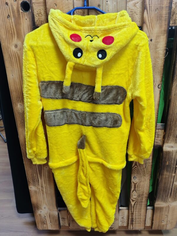 Piżama Pluszowa Kostium PIKACZU POKEMON r. M 110-120cm