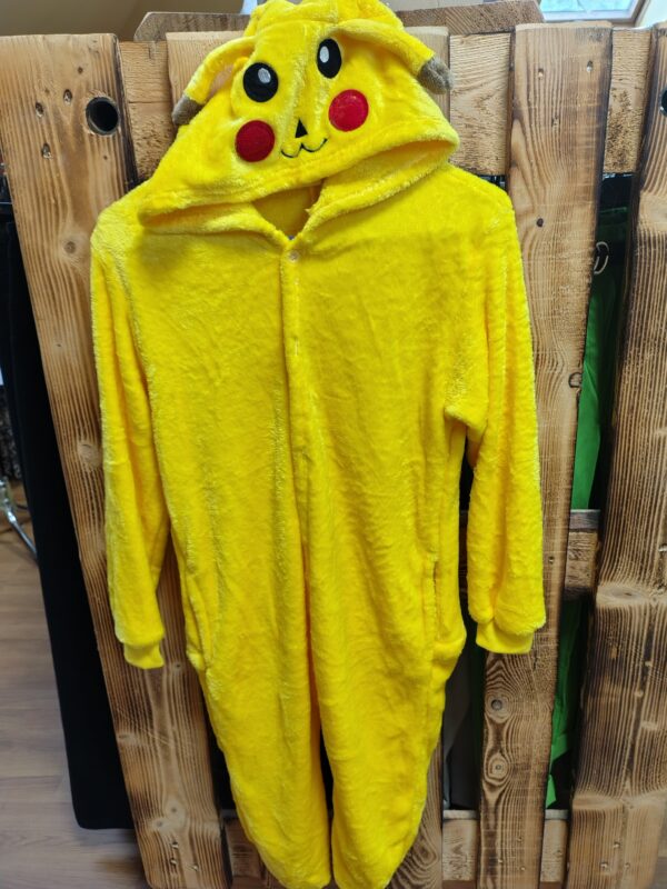 Piżama Pluszowa Kostium PIKACZU POKEMON r. M 110-120cm - obrazek 2
