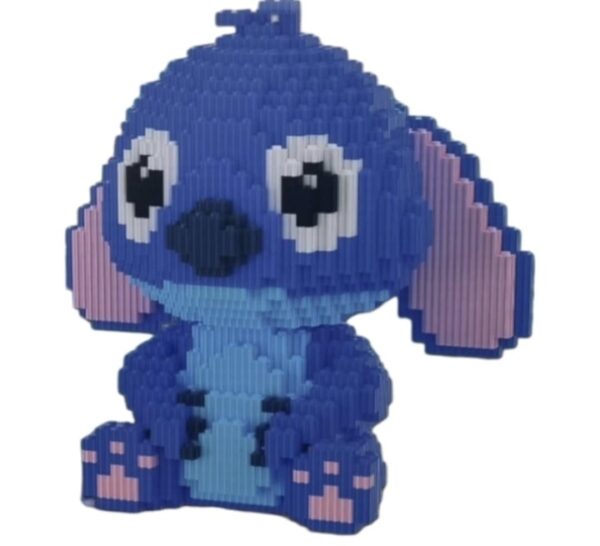 KLOCKI 3D DUŻA FIGURKA STITCH 3454 elementów - obrazek 2