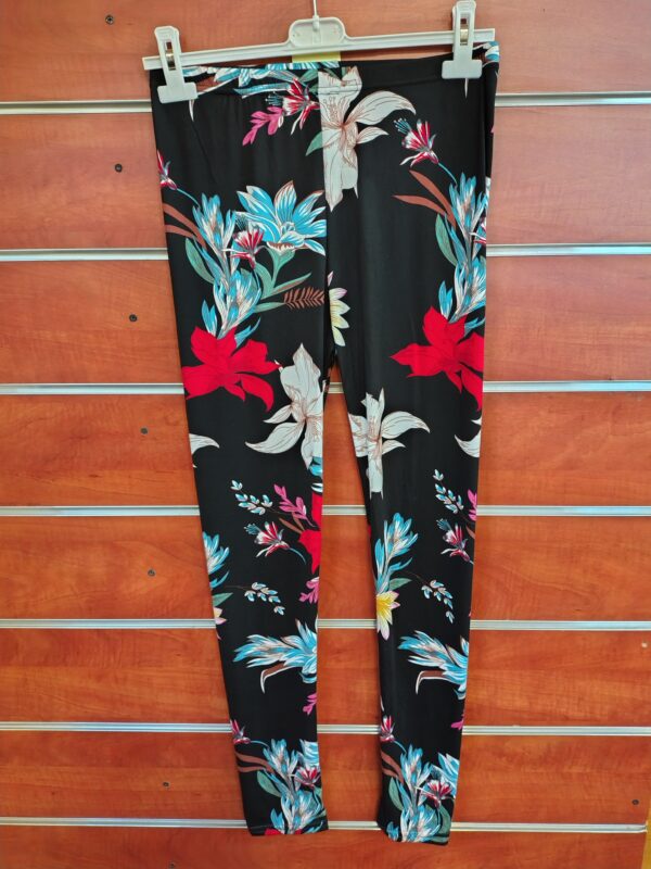 Legginsy w kwiatki Wzór nr.1
