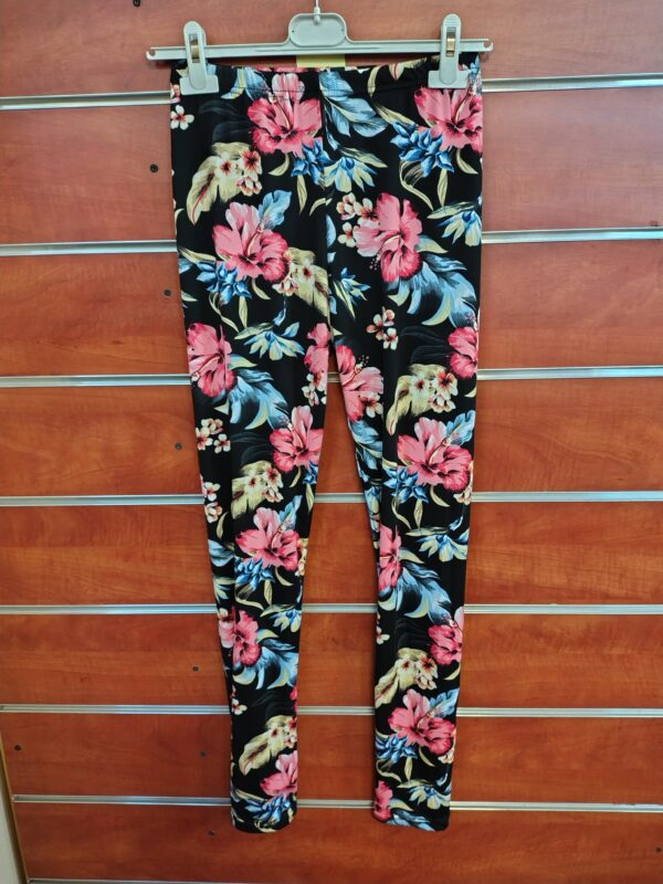 Legginsy w kwiatki Wzór nr.2