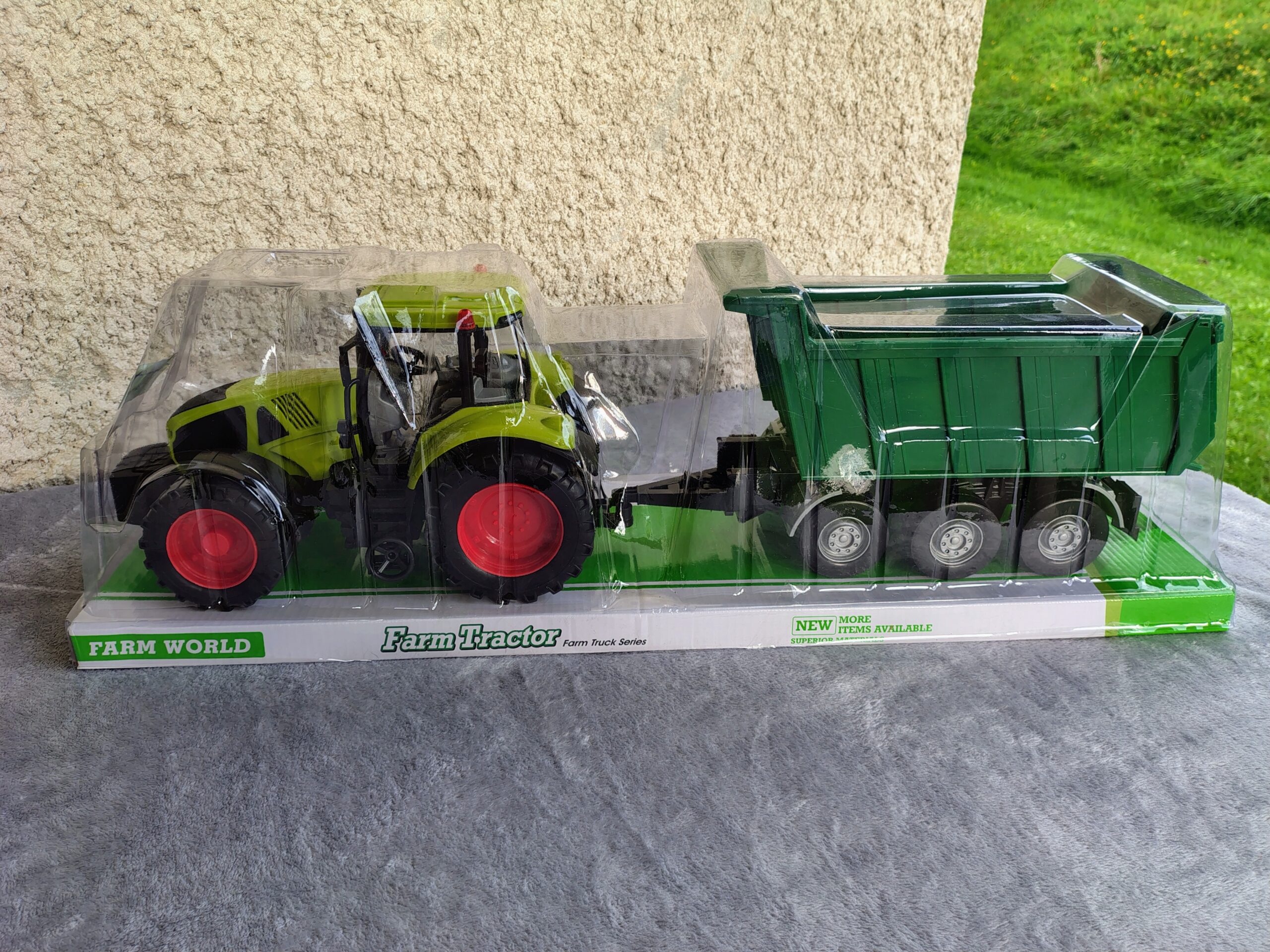 Duży traktor XXL z Przyczepą - obrazek 2