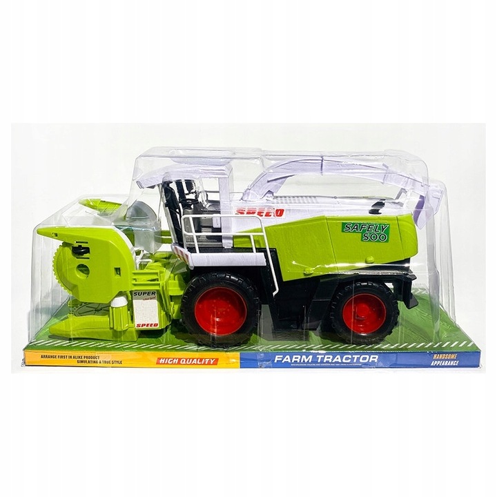 Duży kombajn do kukurydzy Zabawka Rolnicza